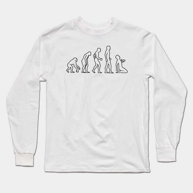 The Ascent of Morph Long Sleeve T-Shirt by the50ftsnail